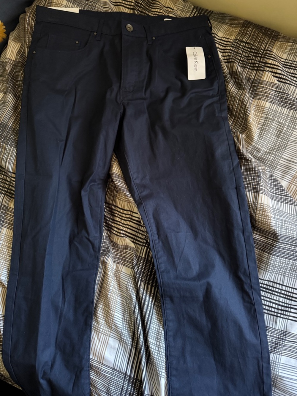 Calvin Klein Men’s Dark Navy Chinos